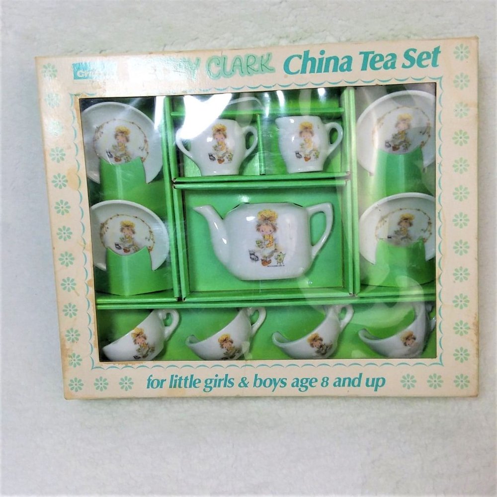 Vintage Betsy Clark Miniature Tea Set